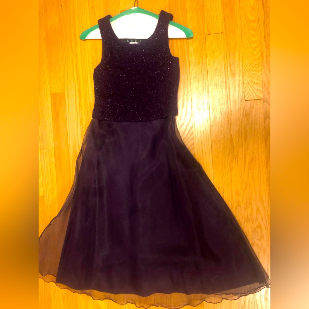 Purple Sparkly Party Dress